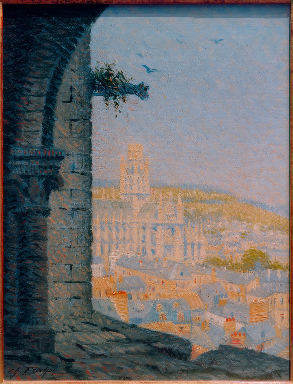 Opatský kostel Saint-Ouen od Charles Frechon