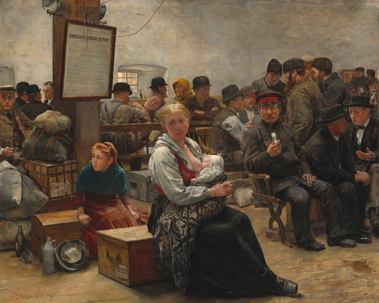 V zemi zaslíbené, Zámecká zahrada, 1884. od Charles Frederic Ulrich