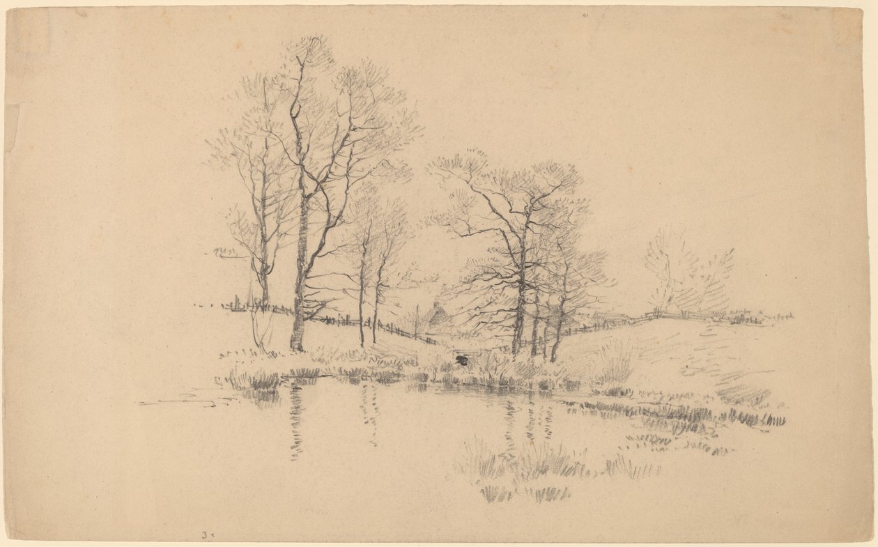 Meadow Pond, New York od Charles Frederick William Mielatz