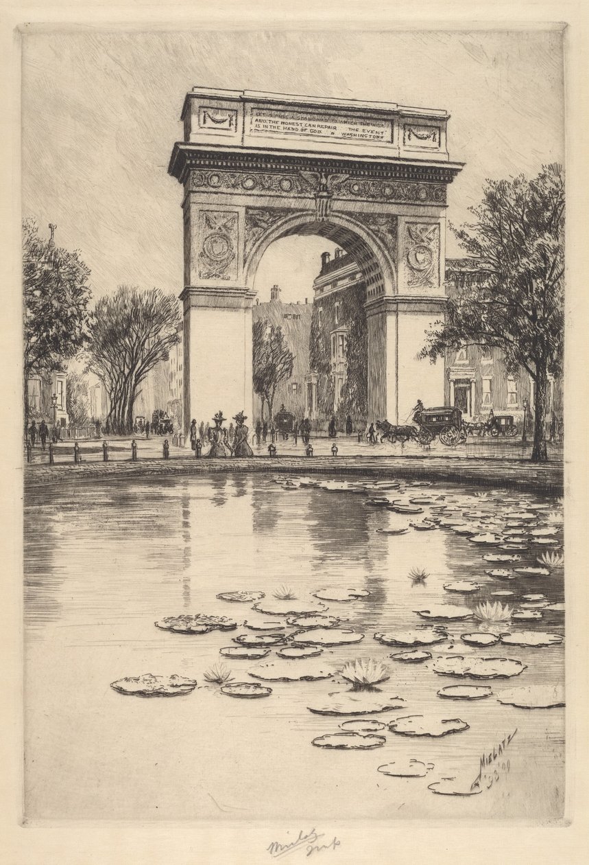 Washington Arch od Charles Frederick William Mielatz
