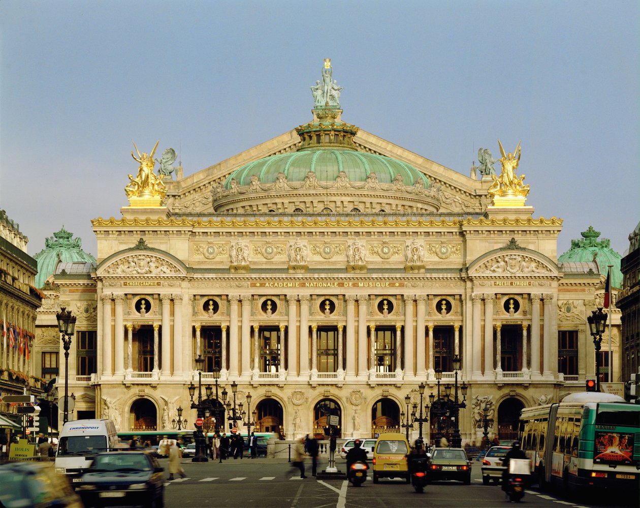 Palais Garnier, pařížská opera od Charles Garnier