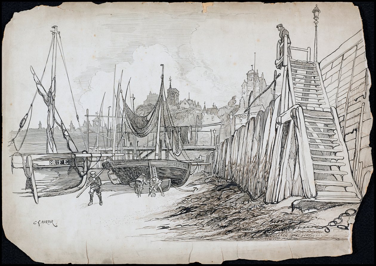 Folkestone, Kent od Charles George Harper