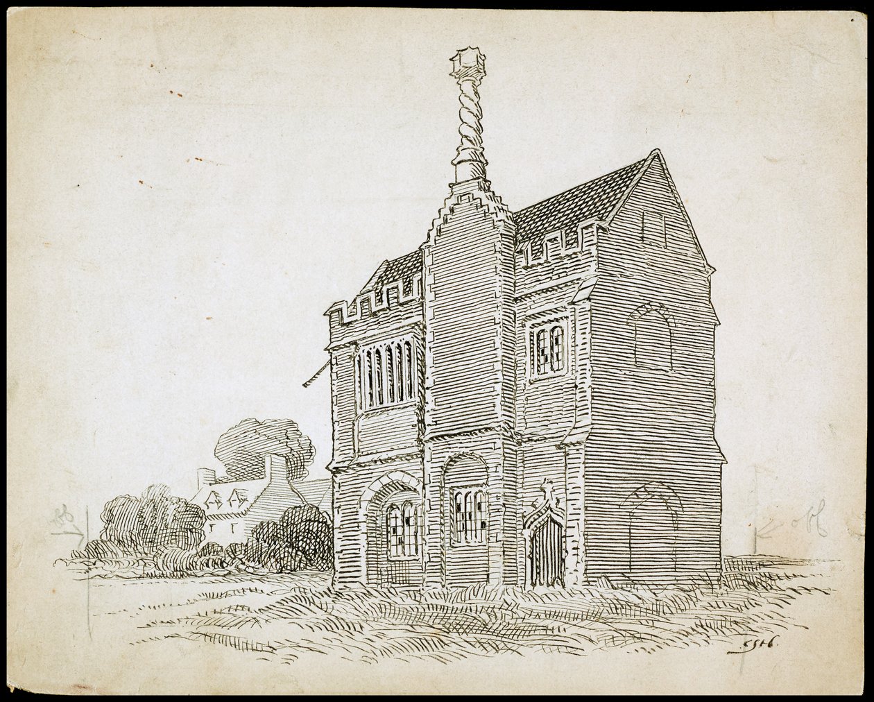 Warden Abbey, Old Warden, Central Bedfordshire od Charles George Harper