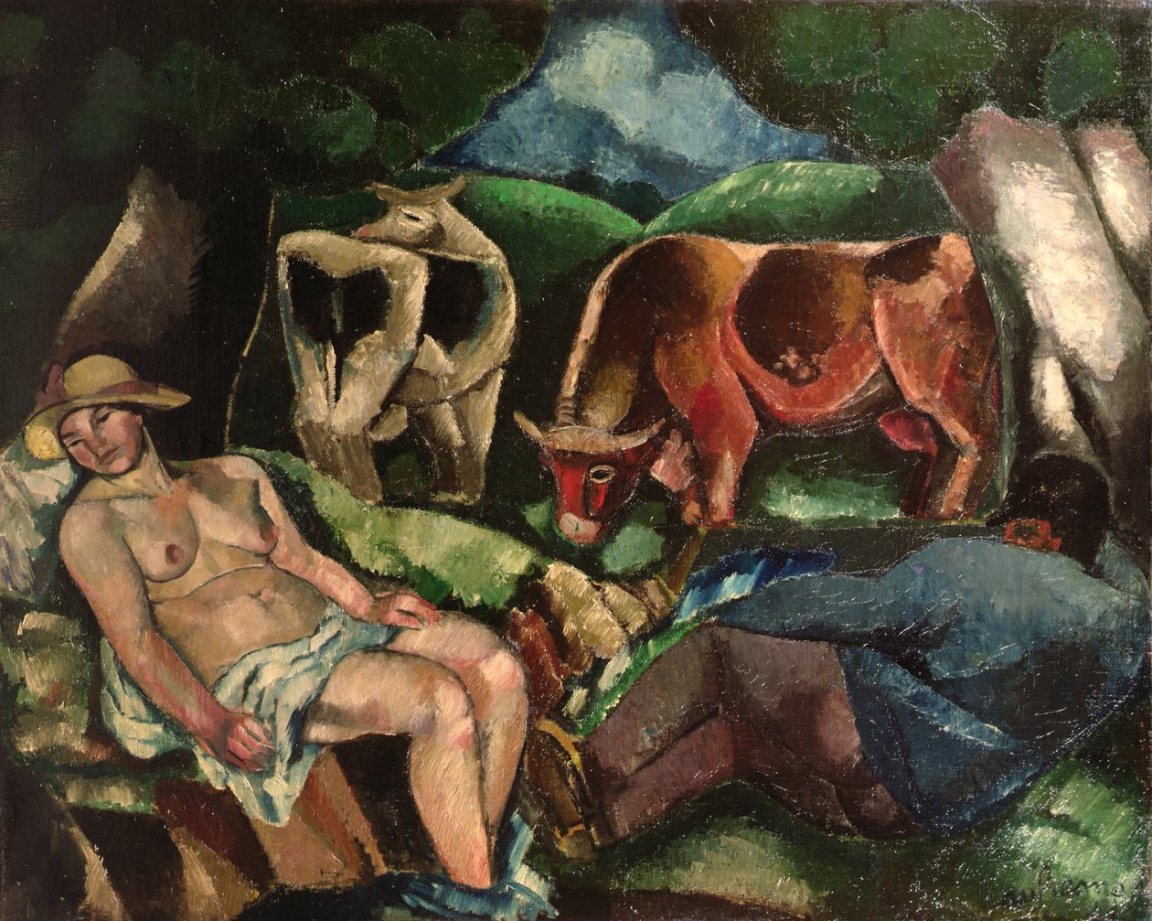 Zbytek, pastorační, 1919 od Charles Georges Dufresne