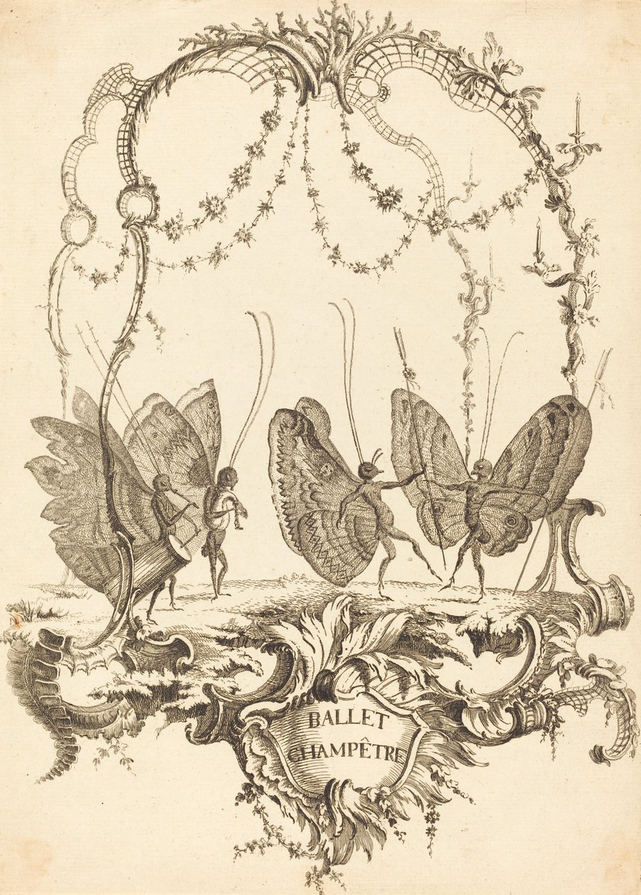 Country balet od Charles Germain de Saint Aubin