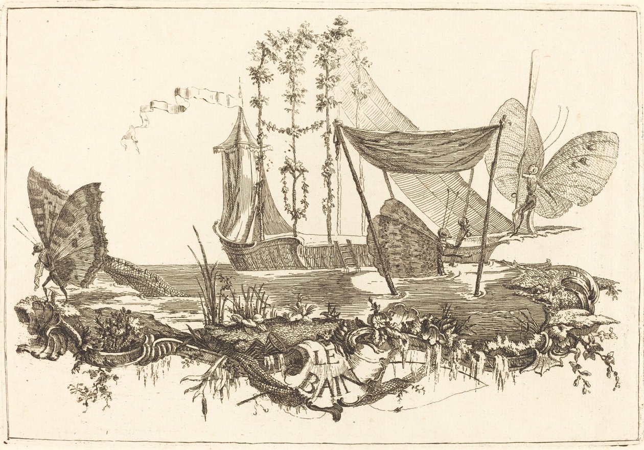 Koupel od Charles Germain de Saint Aubin