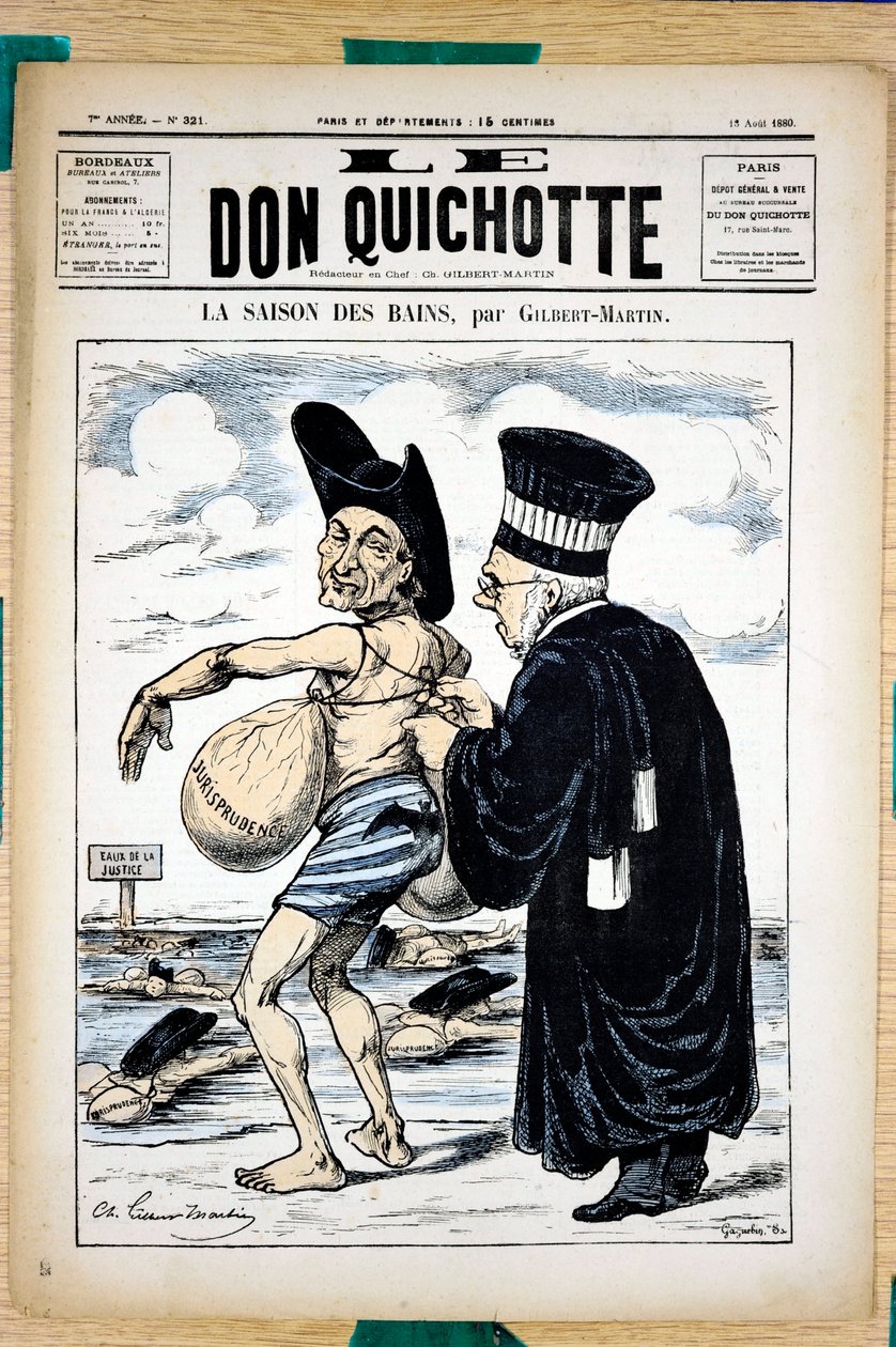 Obálka „“ Don Quijote“, číslo 321, Satirical en Colours od Charles Gilbert Martin