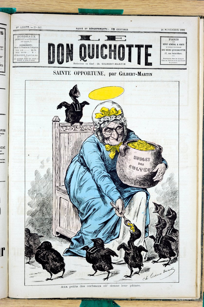 Obálka "" Don Quijote "", číslo 440, Satirical en Colours od Charles Gilbert Martin