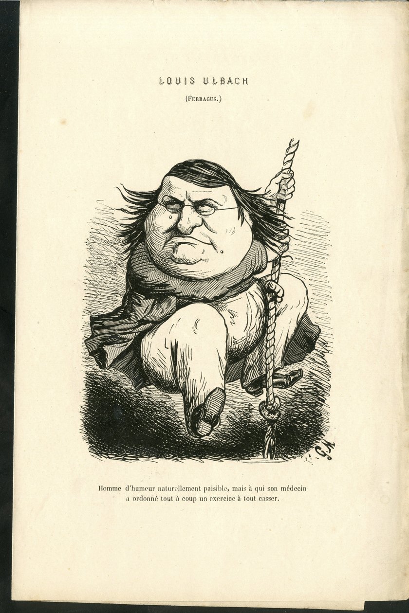 Ilustrace Charlese Gilberta-Martina (1839-1905) ve filmu „Současné grimasy“ od Charles Gilbert Martin