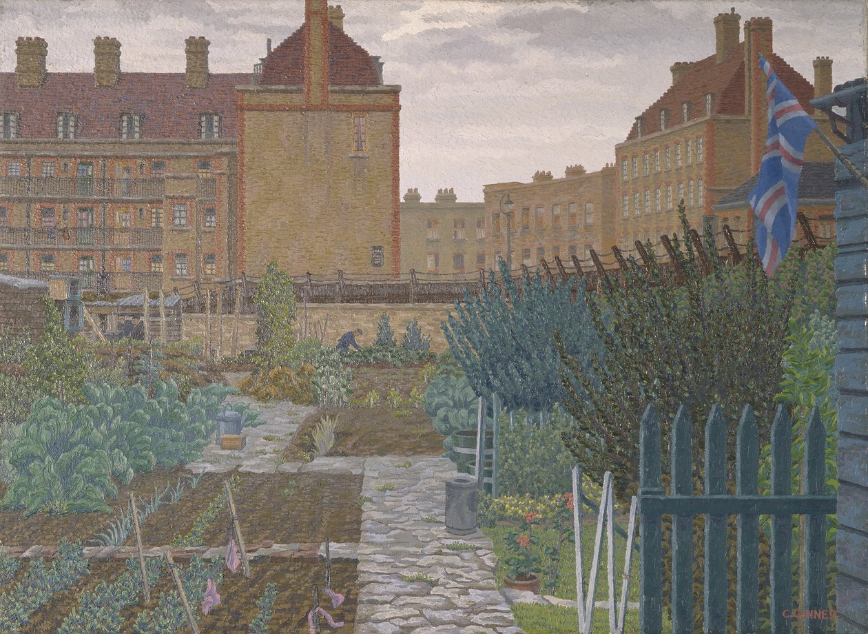 Bethnalin viheralue od Charles Ginner