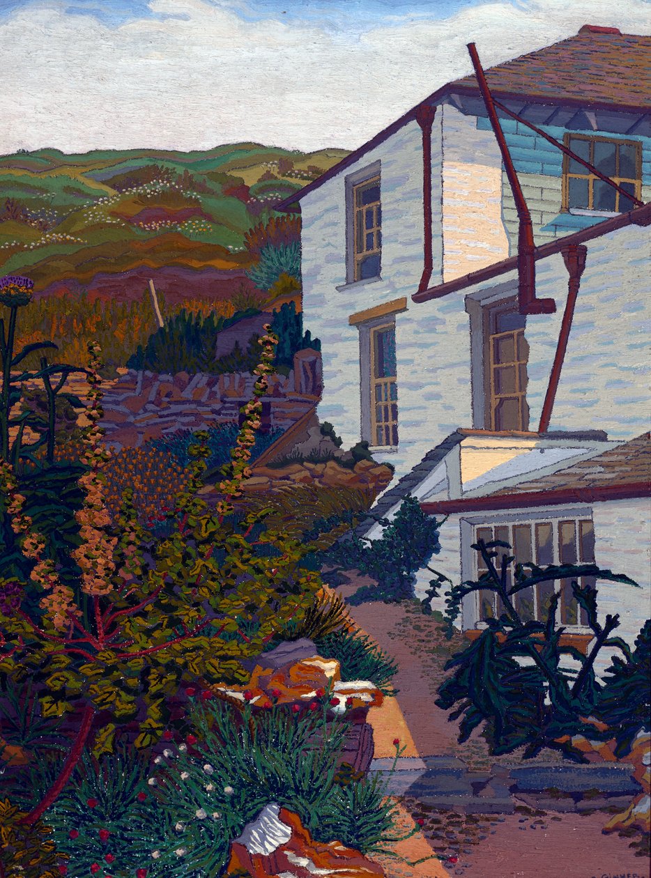 Penally Cottage, Boscastle od Charles Ginner