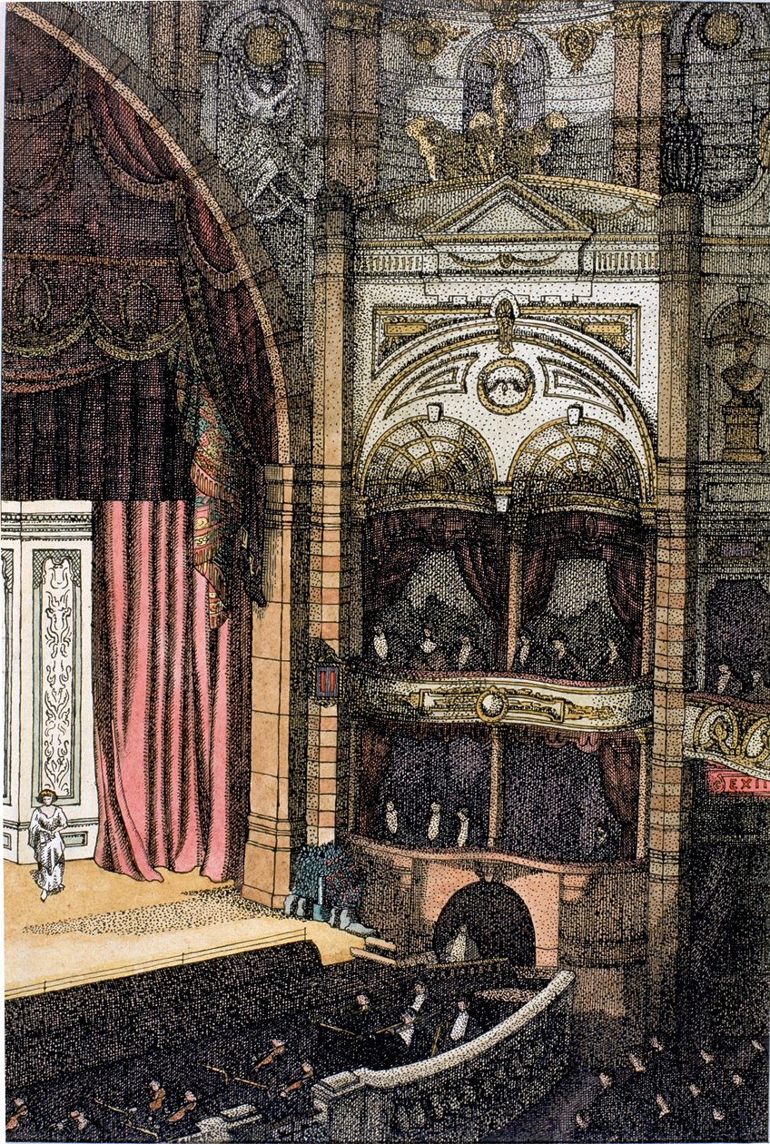 Koloseum (inkoust a akvarel na papíře) od Charles Ginner