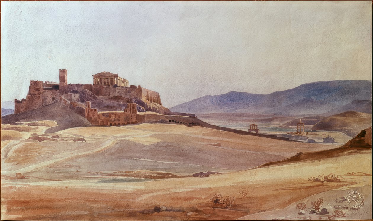 Akropole od Charles Gleyre