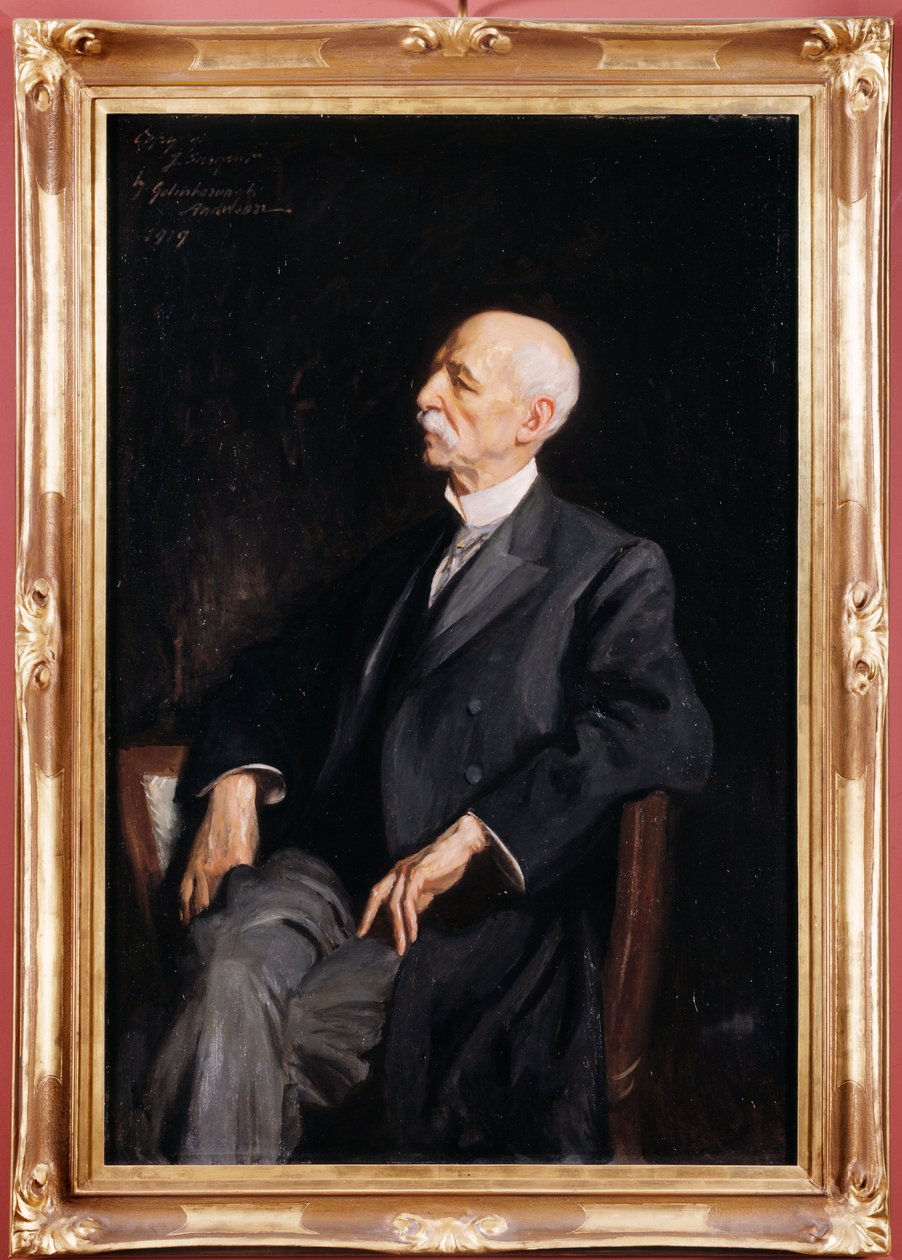 Manuel Patricio Rodriguez Garcia seděl v křesle od Charles Goldsborough Anderson