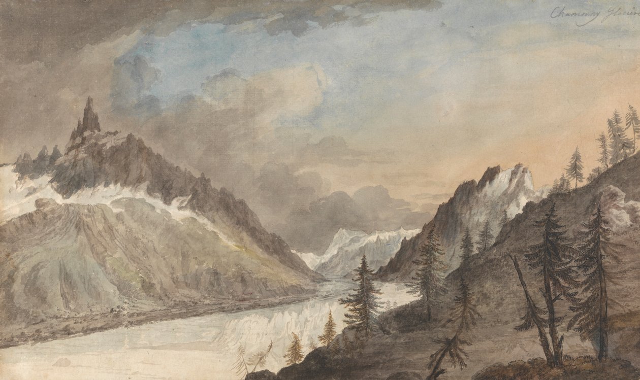 Chamonix, Mer de Glace od Charles Gore