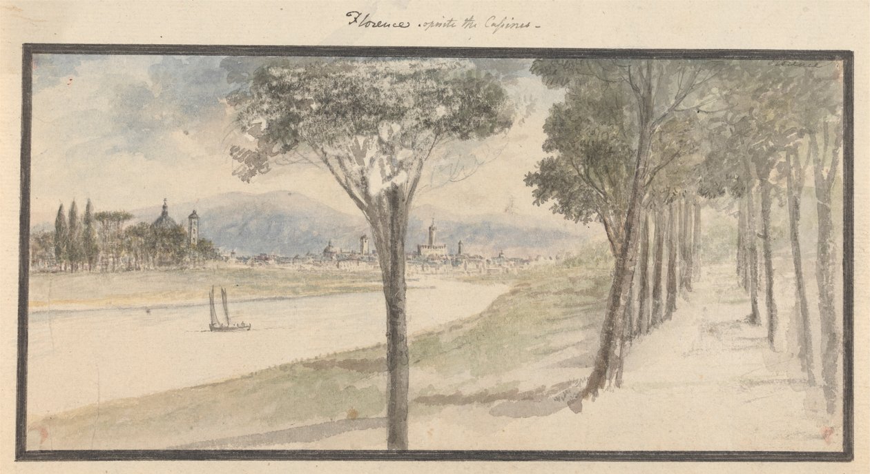 Florencie naproti Cassines od Charles Gore