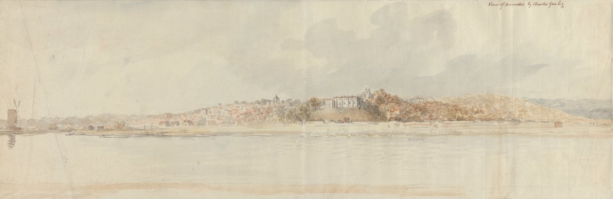 Pohled na Arundel od Charles Gore