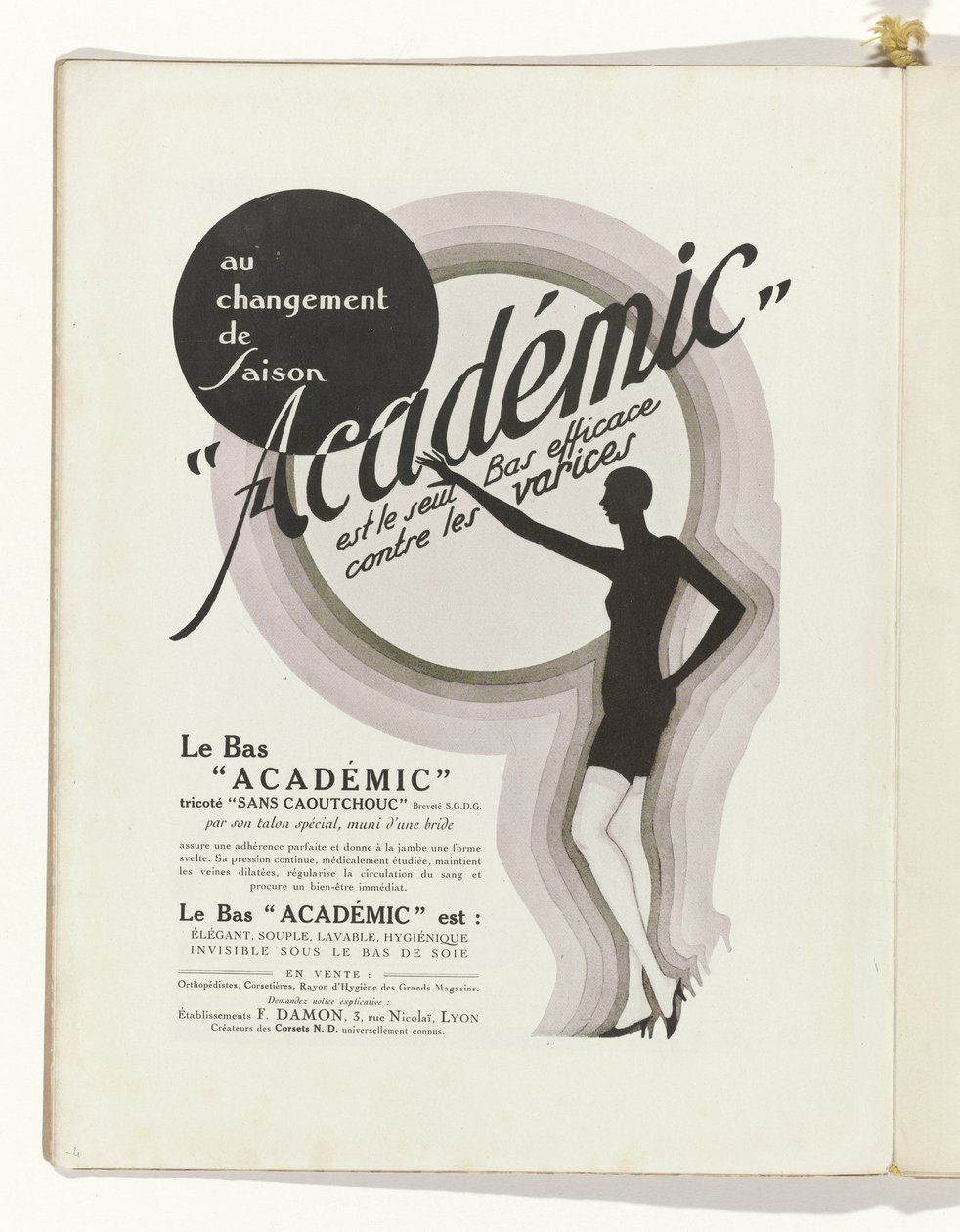Umění - Vkus - Krása, Letáky ženské elegance, květen 1929, č. 105, 9. ročník, str. 4 od Charles Goy