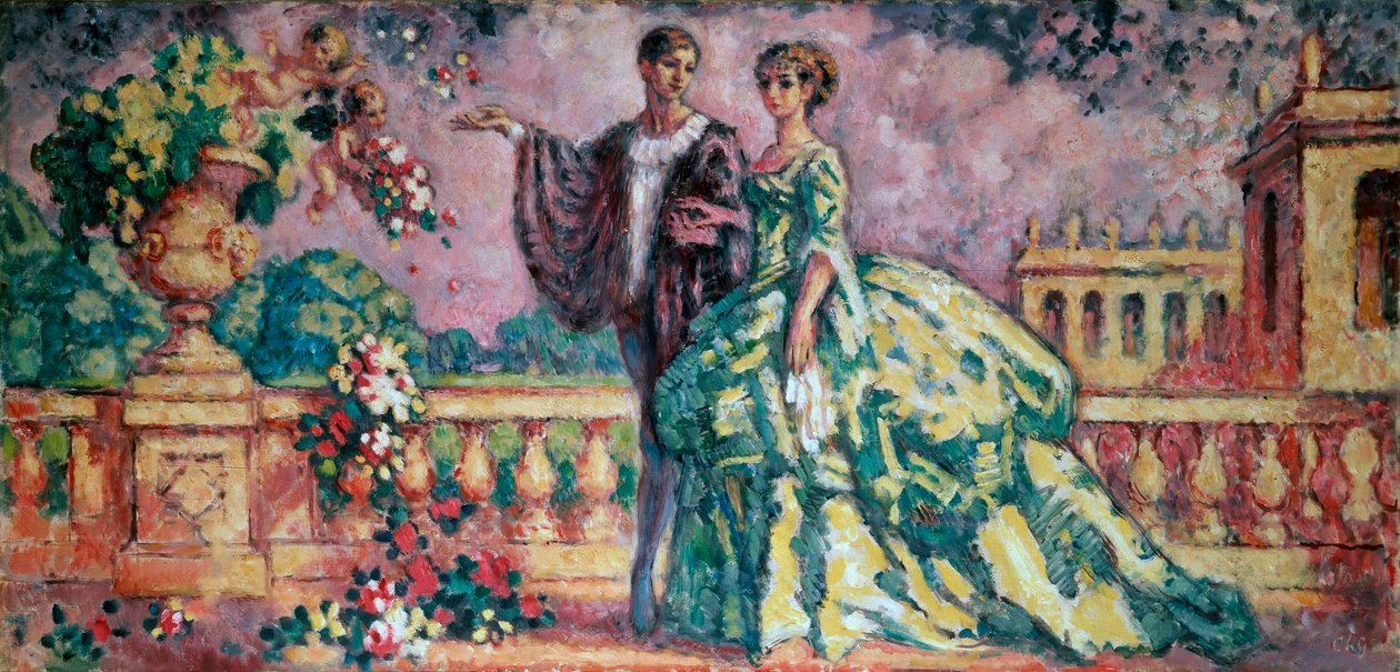 Procházka, 1911. od Charles Guerin