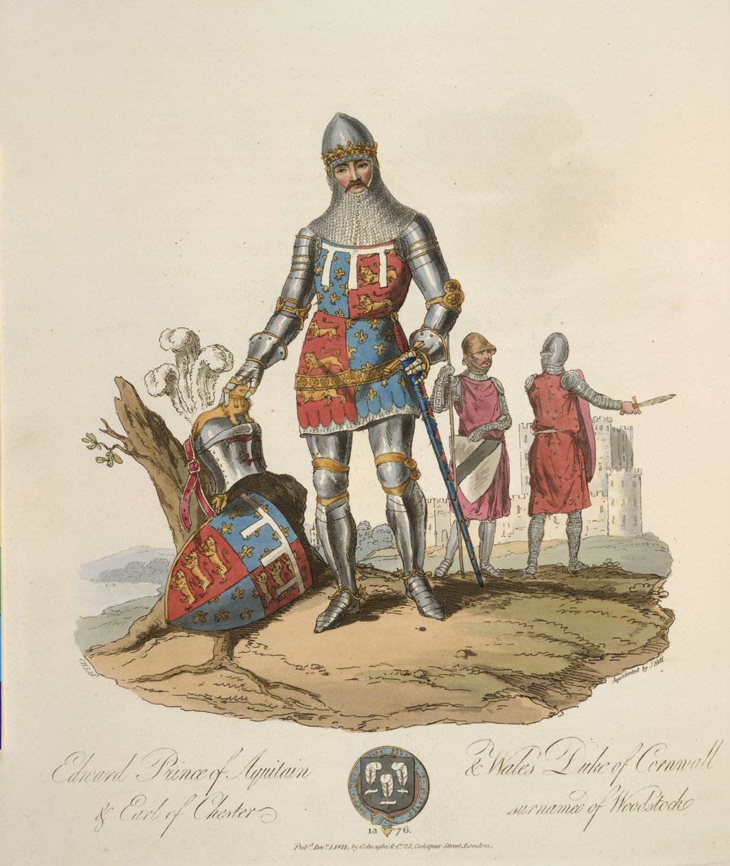 Edward Černý princ od Charles Hamilton (after) Smith