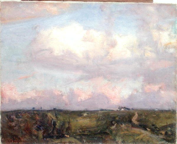 Odpolední mraky (olej na plátně) od Charles Harold Davis