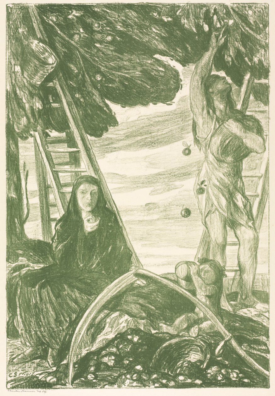 Podzim, 1917. od Charles Haslewood Shannon