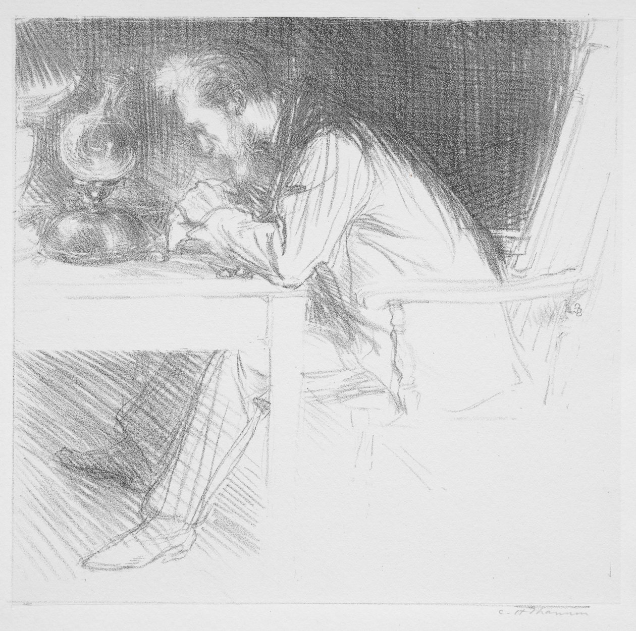 Charles Ricketts, 1894. od Charles Haslewood Shannon