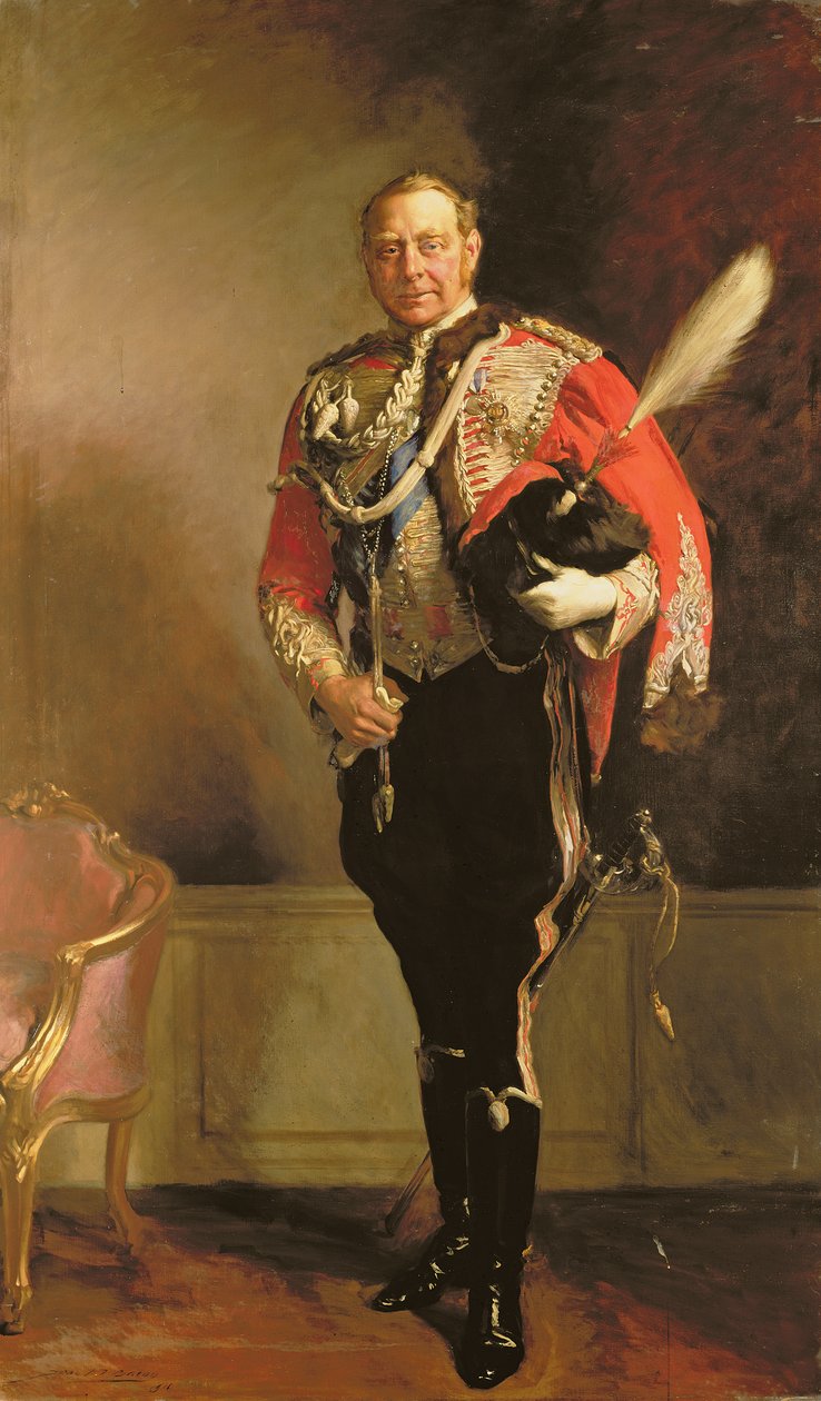 Portrét Hugha Cecila Lowthera, 5. hraběte z Lonsdale, 1916 od Charles Haslewood Shannon