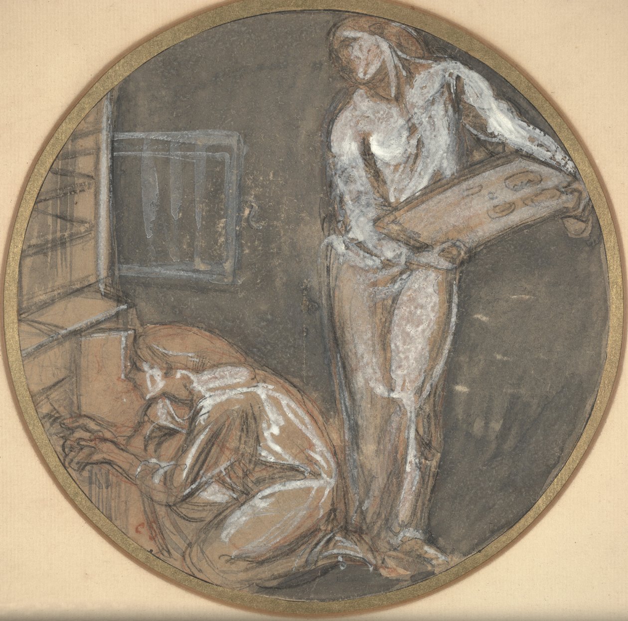Trouba (s kvašem na papíře) od Charles Haslewood Shannon