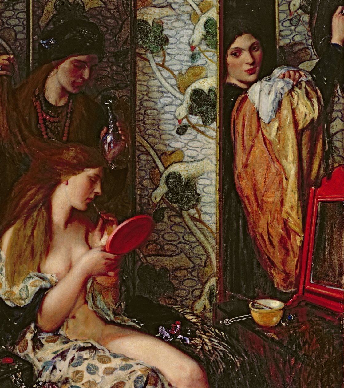 Toaleta, 1912 od Charles Haslewood Shannon