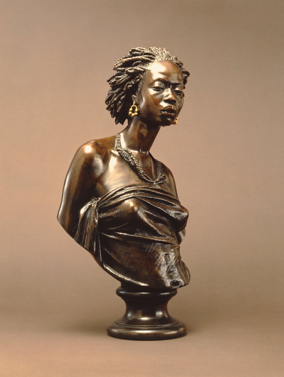 Africká Venuše, 1851 (bronz a zlato) od Charles Henri Joseph Cordier
