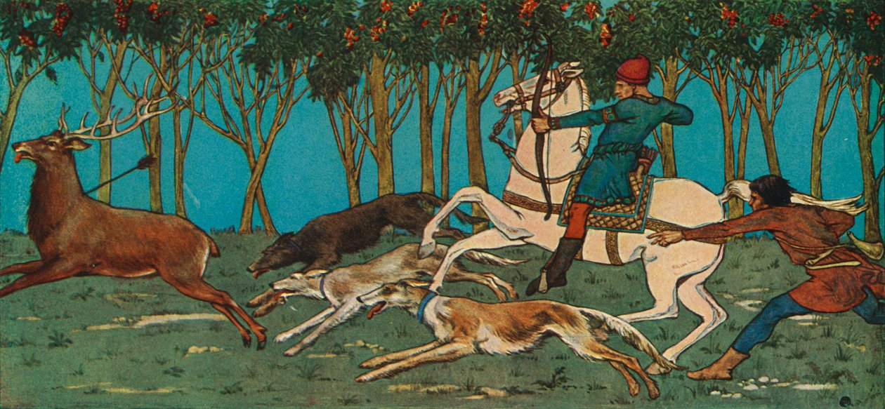 Norman Hunting, 1931 od Charles Henry Bourne Quennell