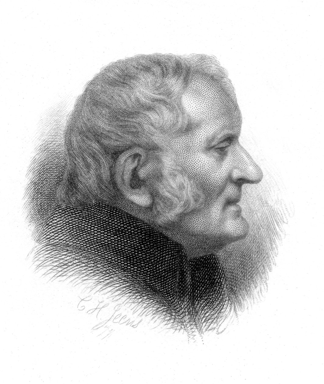 John Dalton, britský chemik, 19. století od Charles Henry Jeens