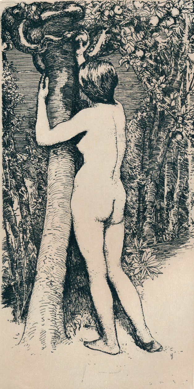 Eva, c1900 1903-1904. od Charles Holroyd