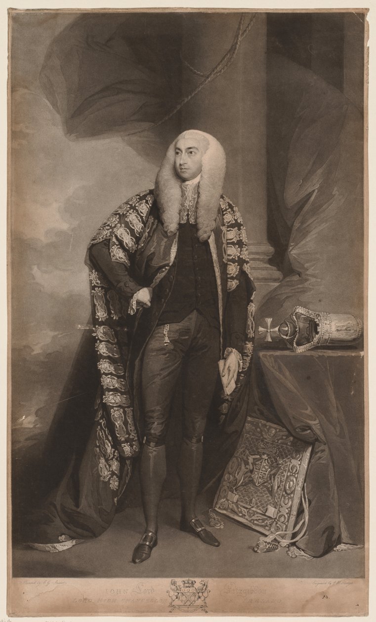 John, lord FitzGibbon od Charles Howard Hodges