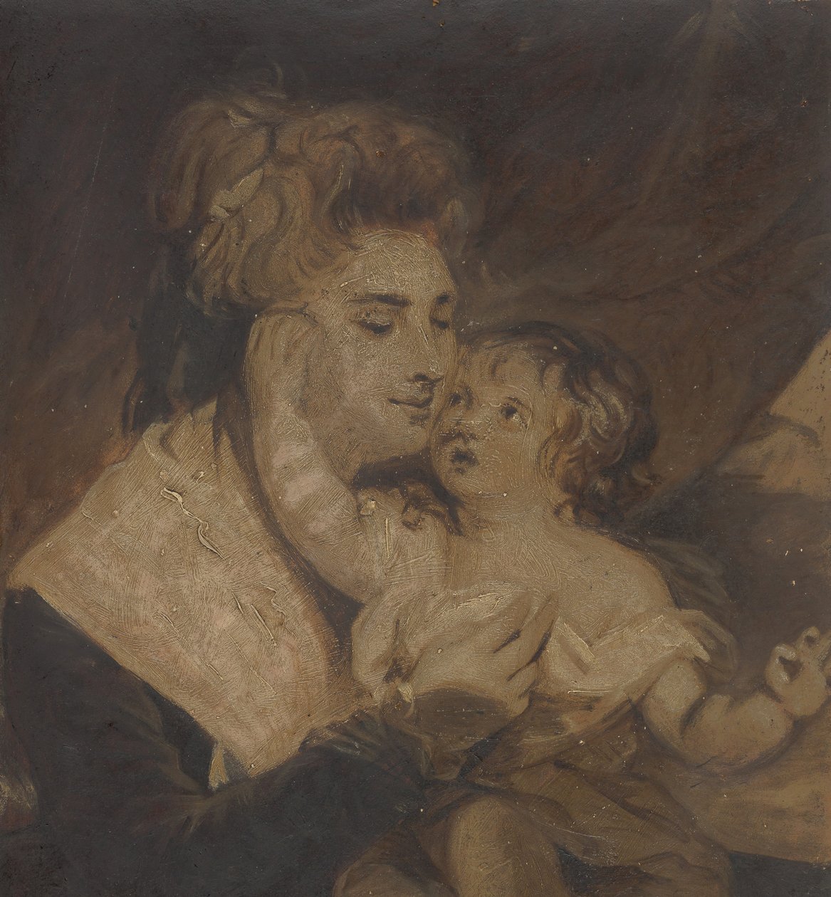 Lady Dashwood a její syn, ca. 1785. od Charles Howard Hodges