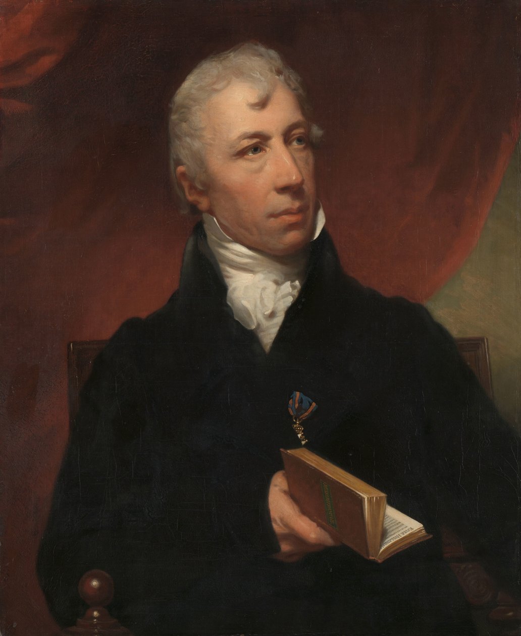 Portrét Cornelis Apostool, prvního ředitele Rijksmusea Cornelis Apostol (1762-1844), první ředitel (1808-1844) Královského muzea, později Rijks Museum, Amsterdam od Charles Howard Hodges