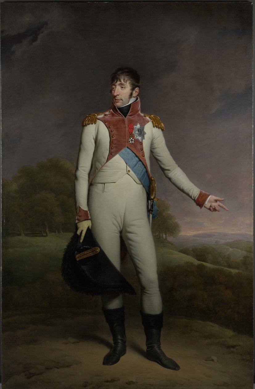 Portrét Ludvíka Napoleona, krále Holandska, 1809 (olej na plátně) od Charles Howard Hodges