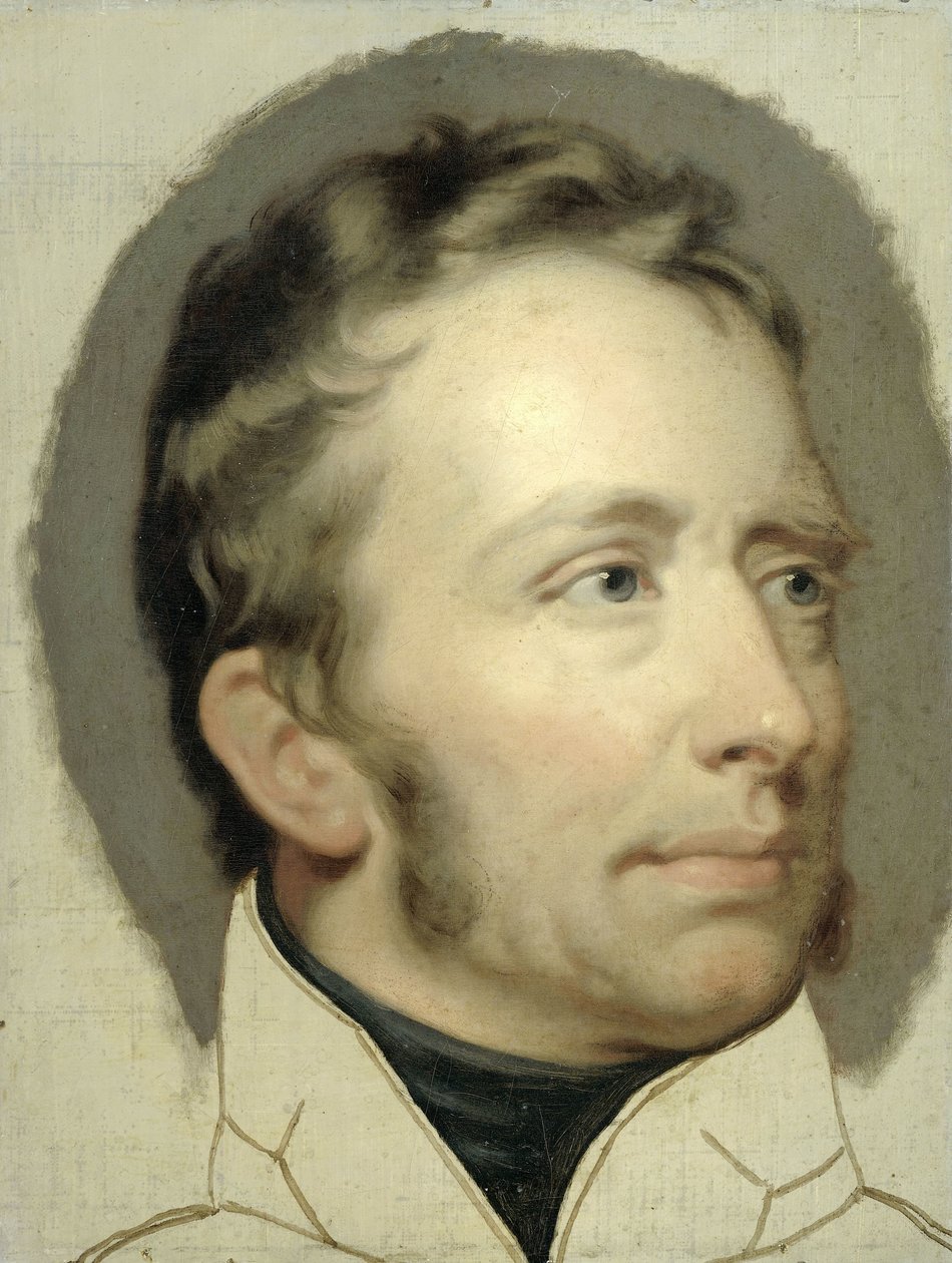Willem I. (1772-1843), nizozemský král od Charles Howard Hodges