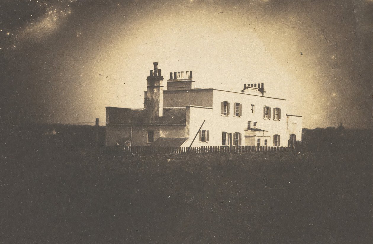 Marine Terrace, 9. října 1855. Tvůrci: Charles Hugo, Auguste Vacquerie. od Charles Hugo, Auguste Vacquerie