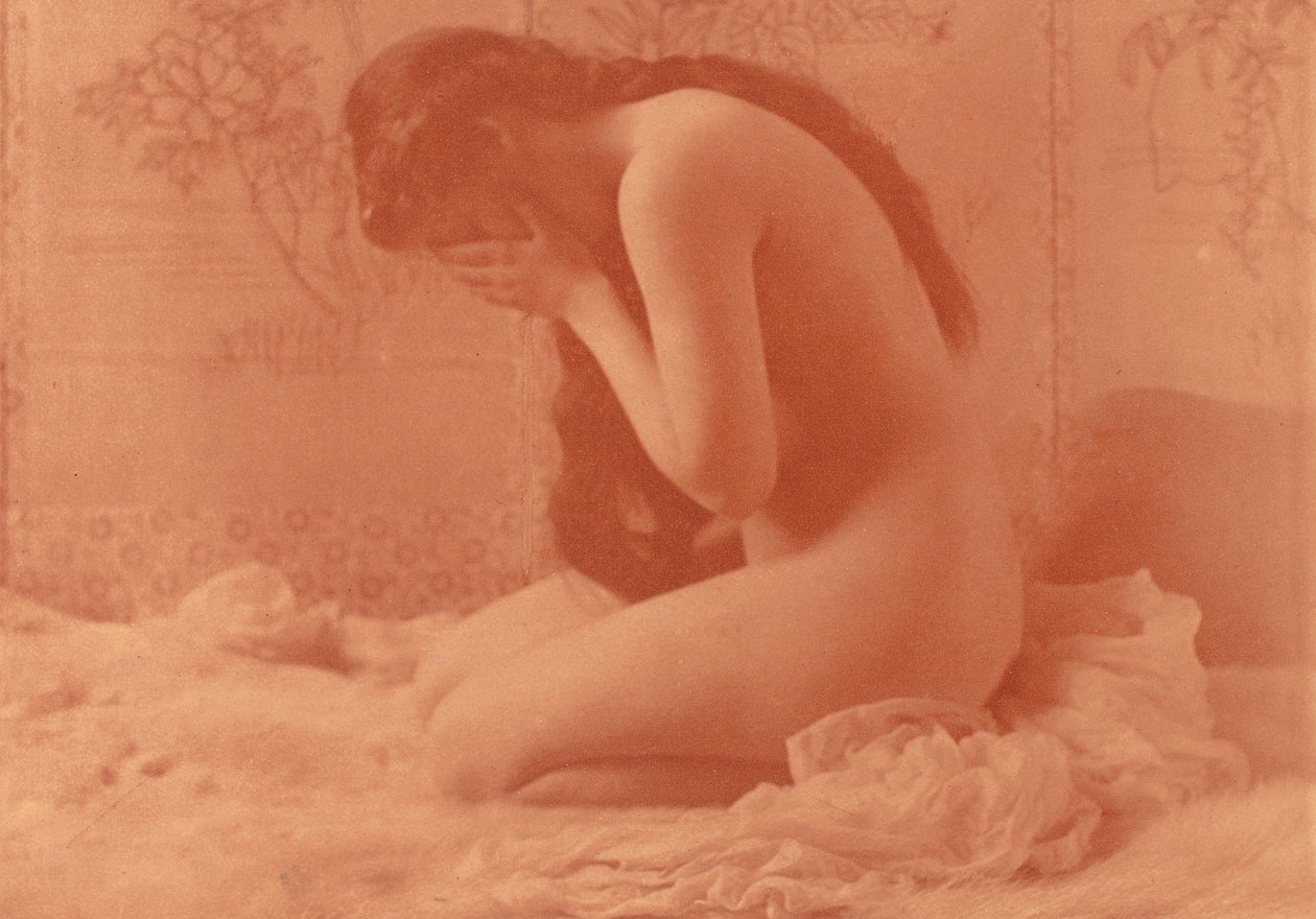 Plačící Magdaléna,1899 (foto) od Charles Isaac Berg