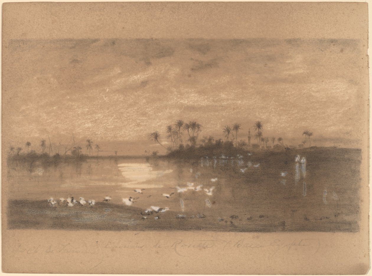 Rosetta, Egypt od Charles J. Bridgman