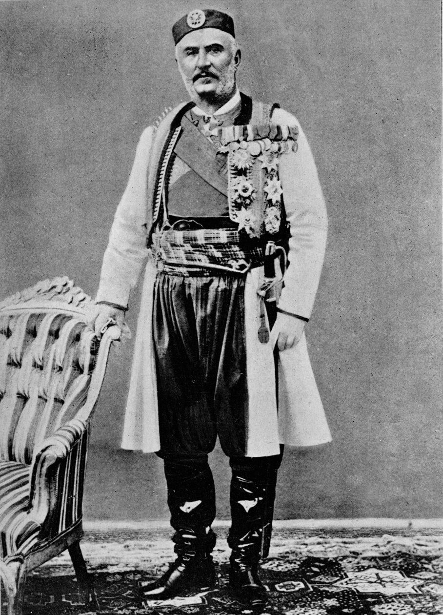 Nicholas I., král Černé Hory, c1913 od Charles J. S. Makin