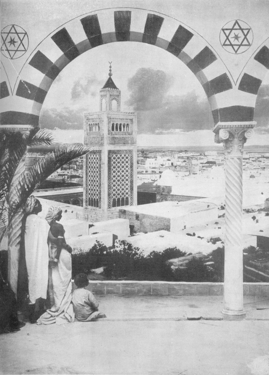 Tunis. Brána východu, c1913 od Charles J. S. Makin