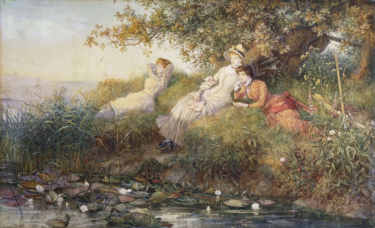 Požírači lotosu, 1883 od Charles J. Staniland