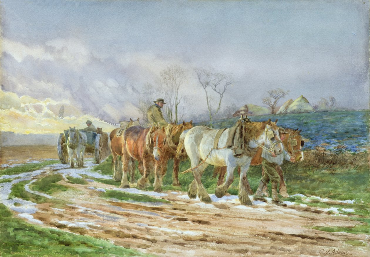 Homeward Bound od Charles James Adams