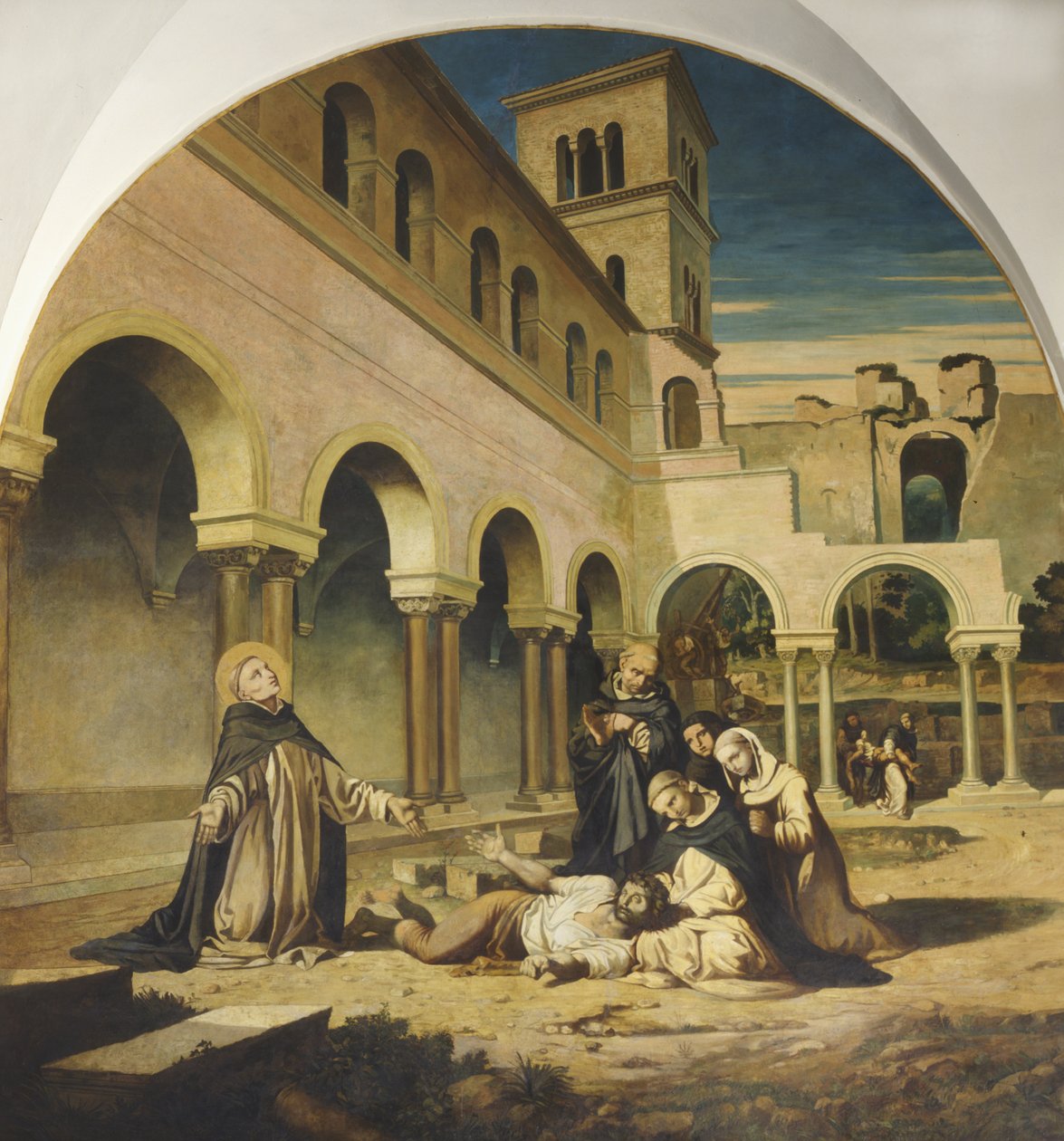Vzkříšení architekta od Charles Jean Baptiste Besson