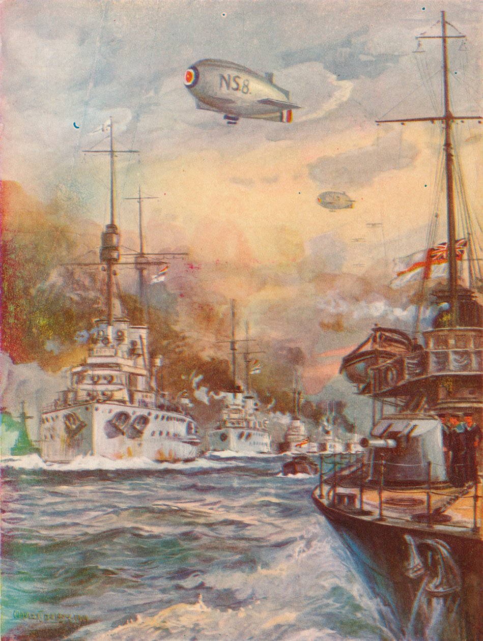 Kapitulace německé flotily na volném moři, 1918-1919 od Charles John de Lacy