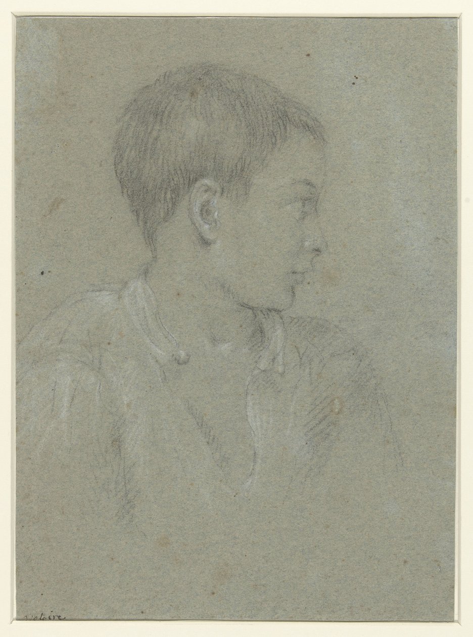 Italský chlapče, zamiřte doprava od Charles Joseph Natoire (possibly)