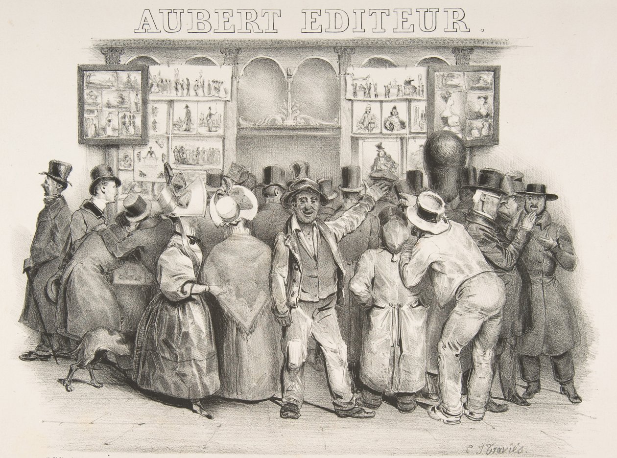 Vydavatel Aubert Musíte uznat, že vláda má komický vzhled, 1831 od Charles Joseph Traviès de Villers